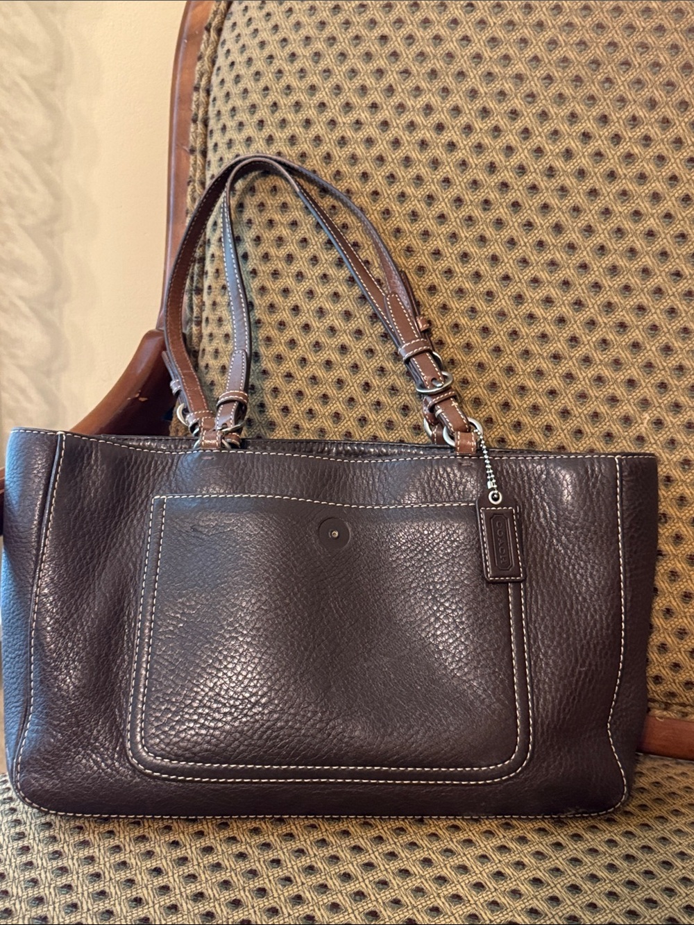 Coach Chelsea pebble grain leather purse 2007